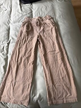 American Eagle Outfitters Khaki/Tan Straight-Leg Pants